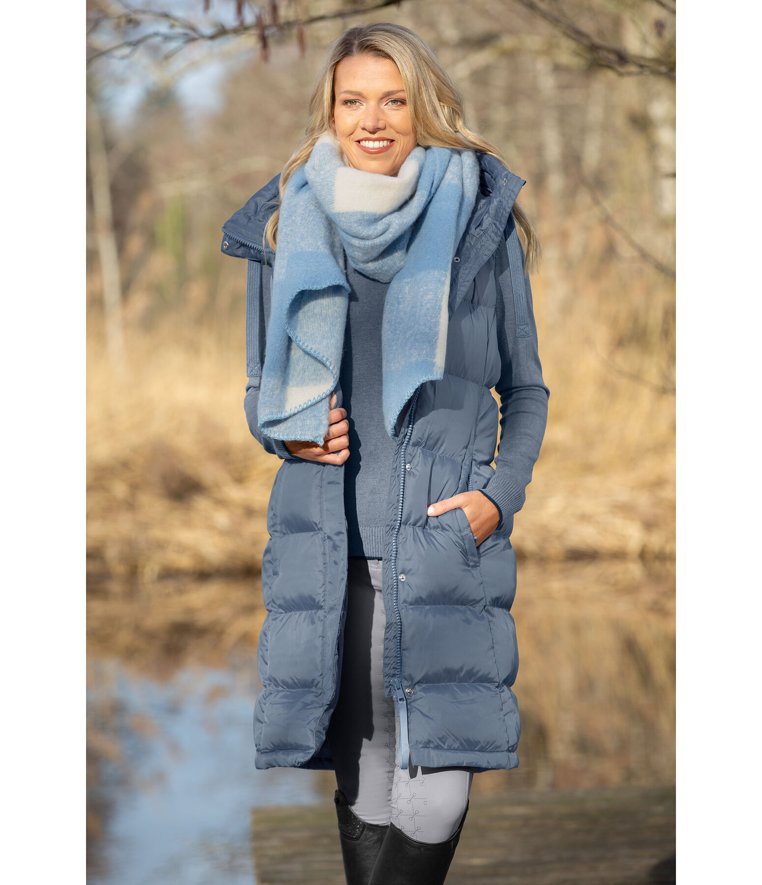 bodywarmer Clara met capuchon