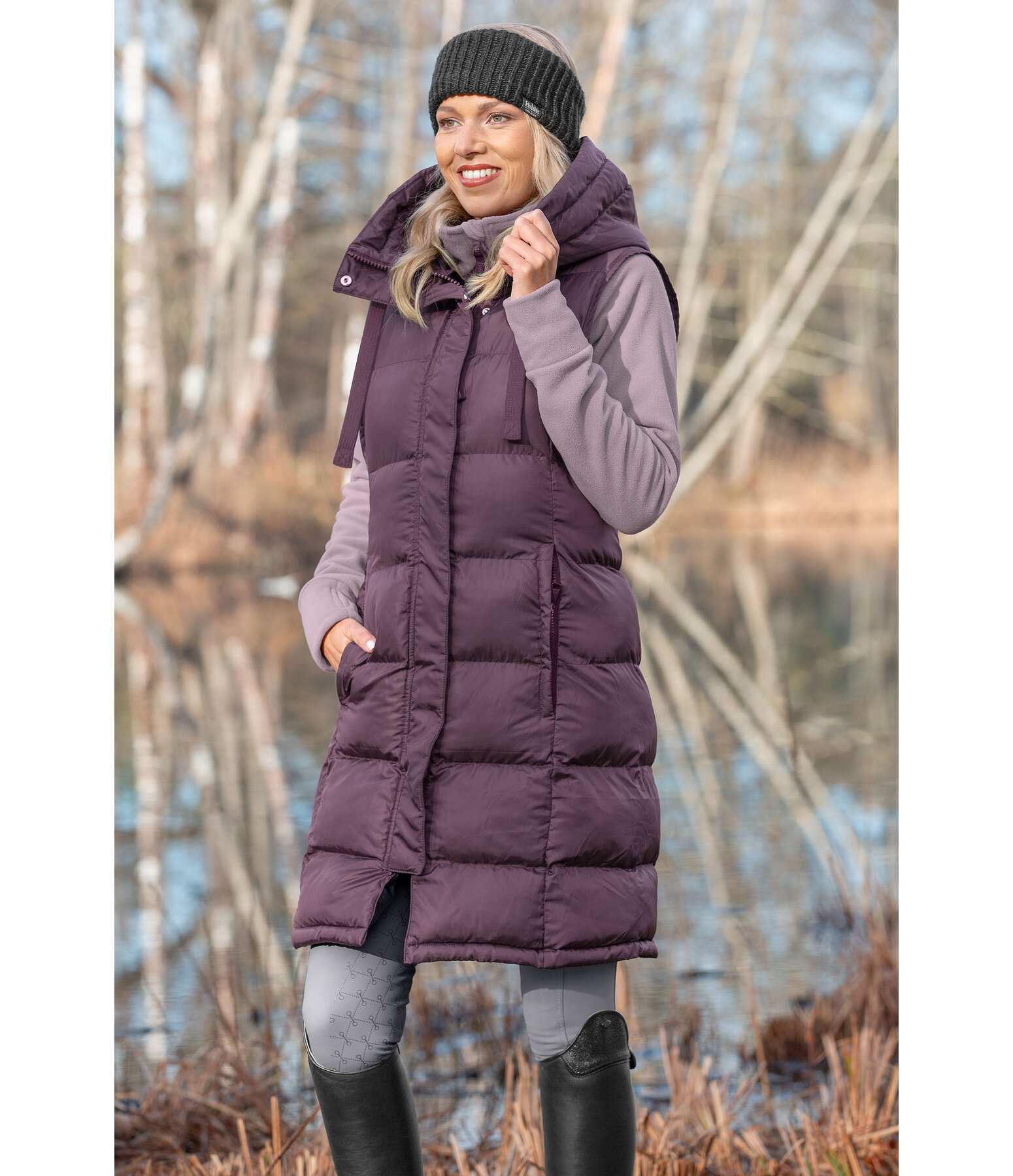 bodywarmer Clara met capuchon