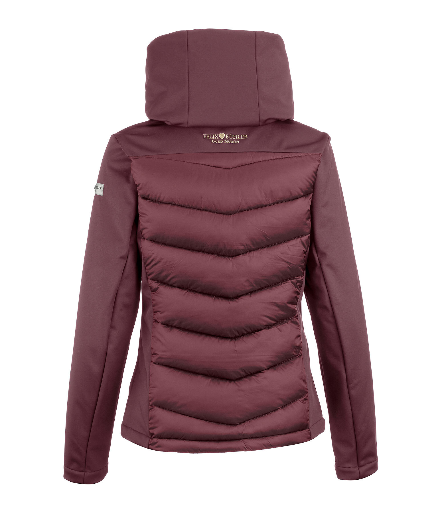 softshell combi rij-jas Claire met capuchon