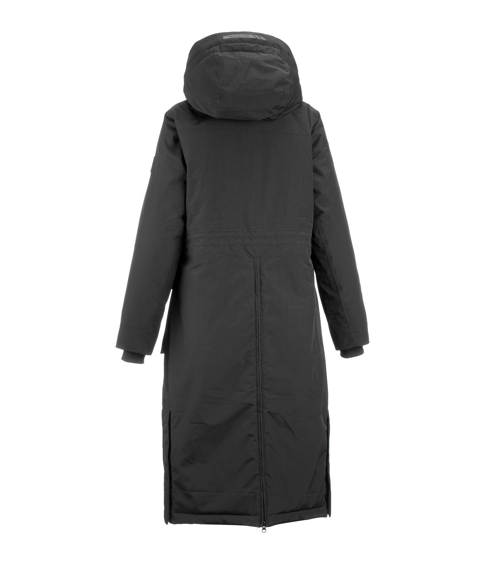 functionele lange parka Claudi met capuchon