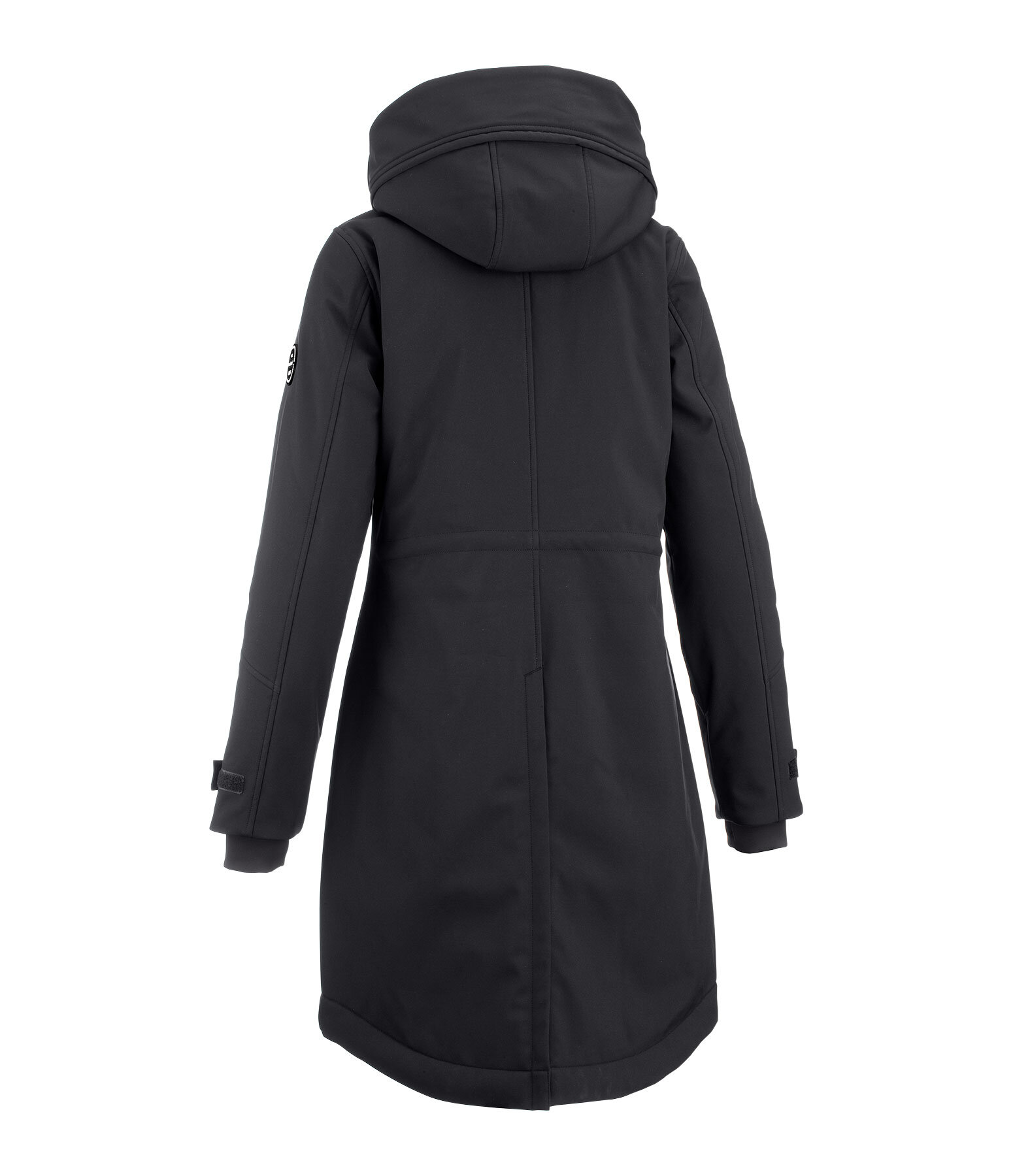 softshell rij-jas Aurelie met capuchon