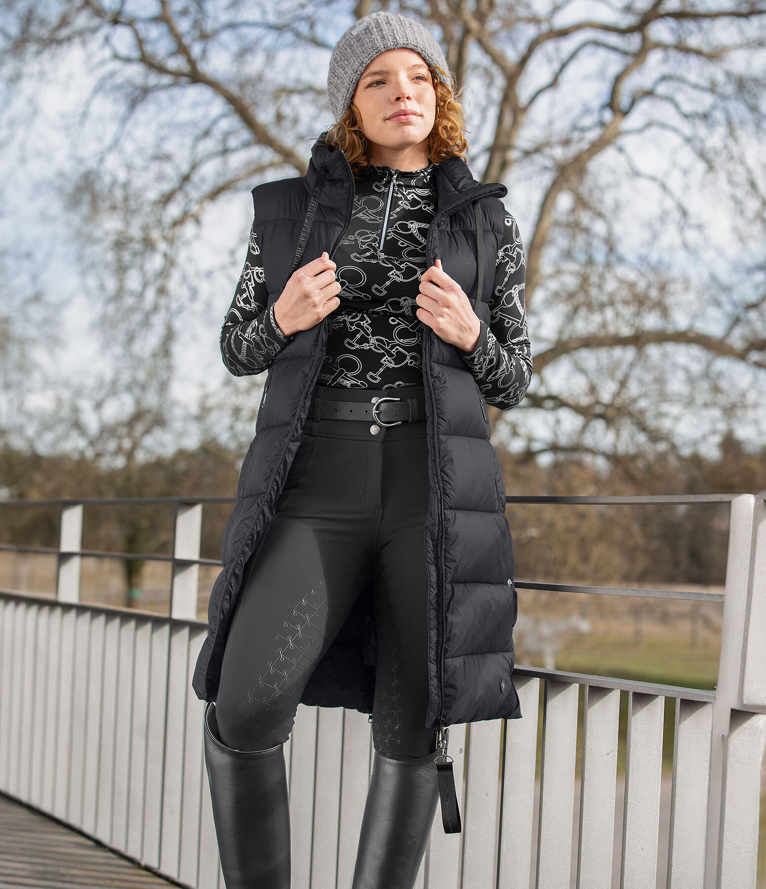 Dames-Outfit Amber in zwart