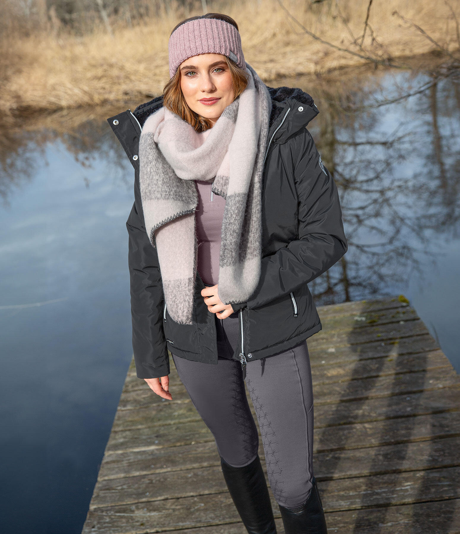 Dames-Outfit Lotta II in zwart