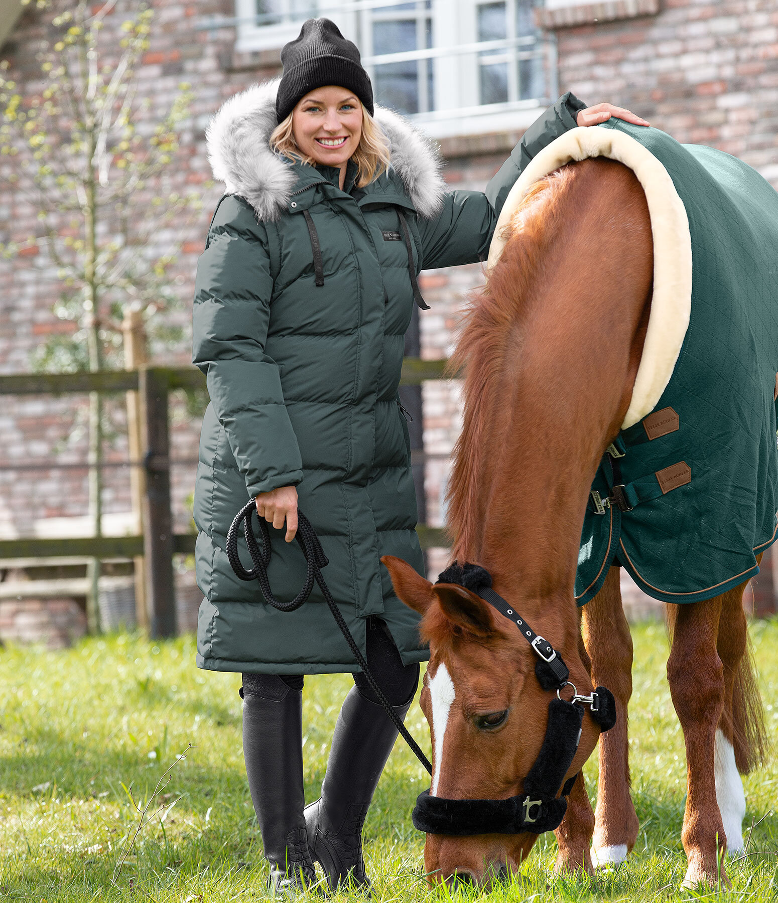 Dames-Outfit Eleonor in green-tea