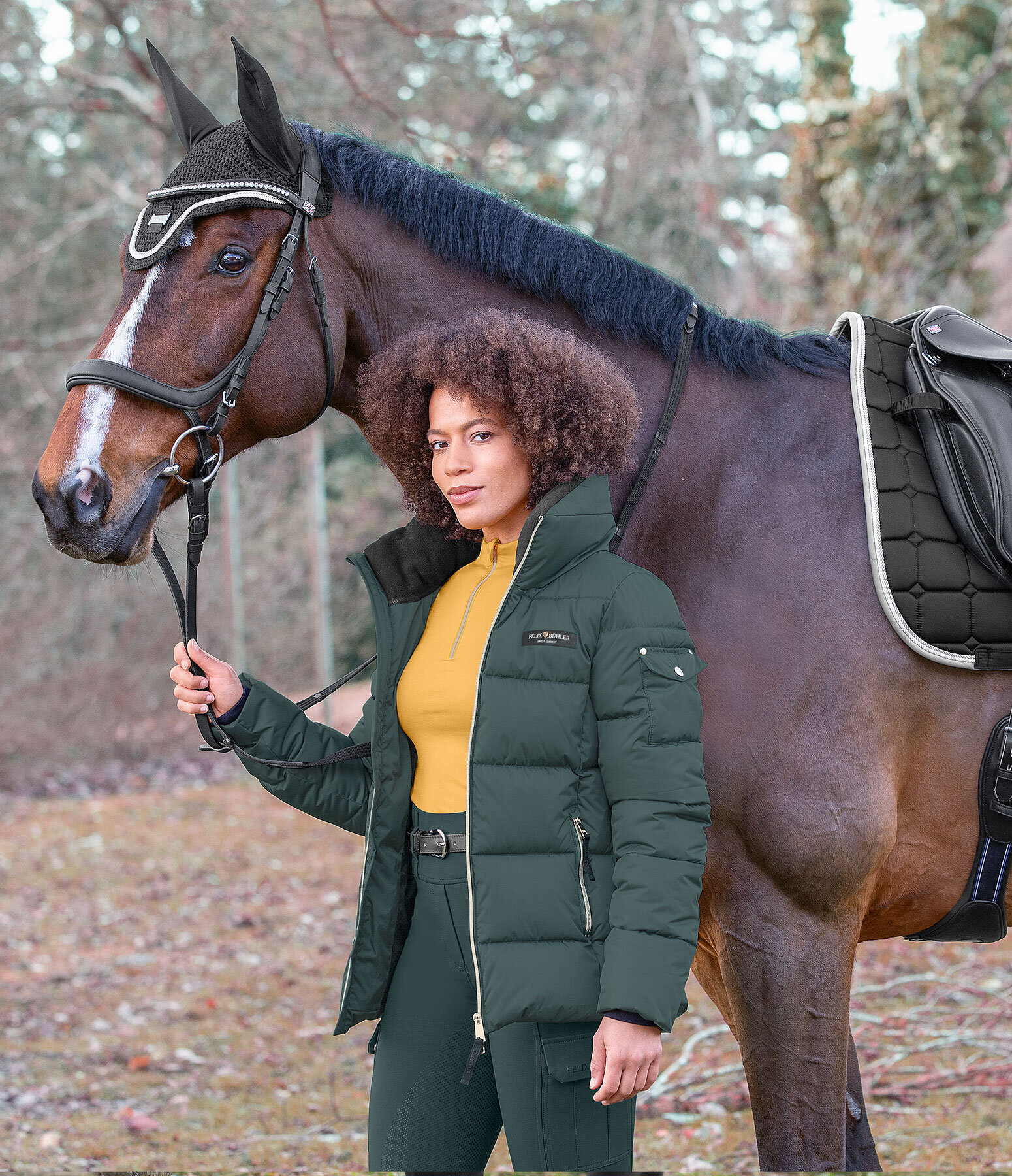 Dames-Outfit Elina in green-tea