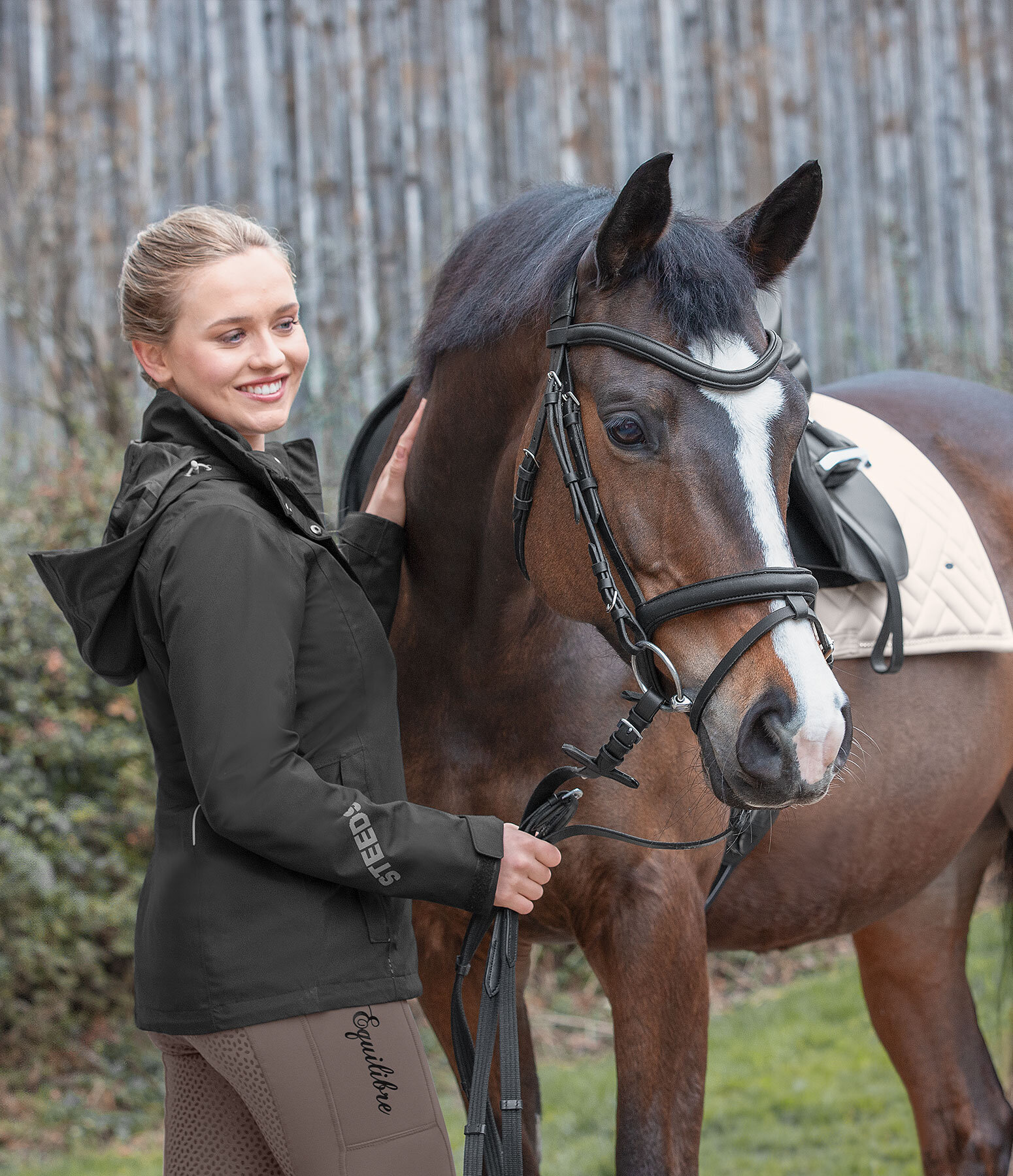 Dames-Outfit Rina in zwart