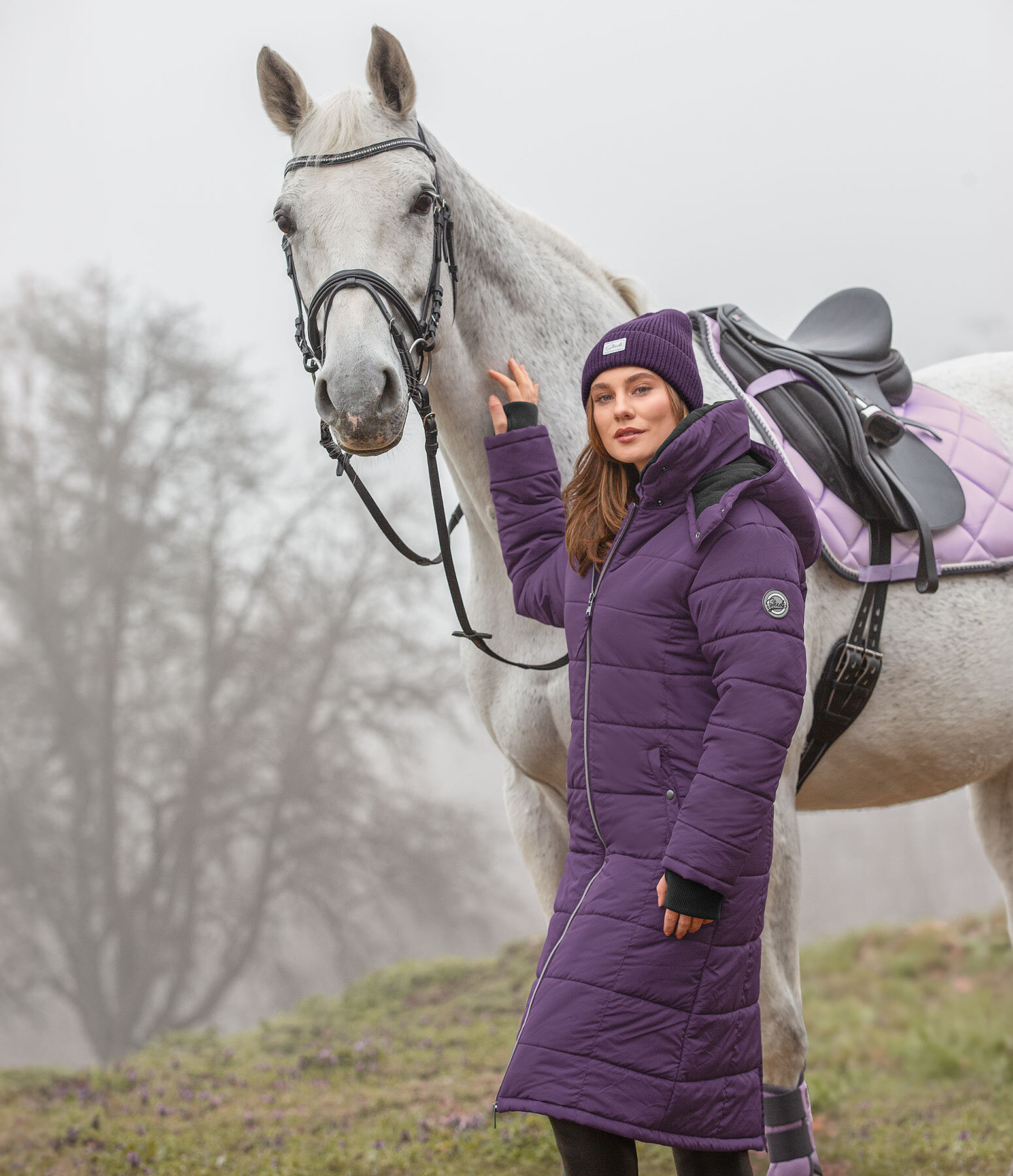 Dames-Outfit Davos in zwarte bes