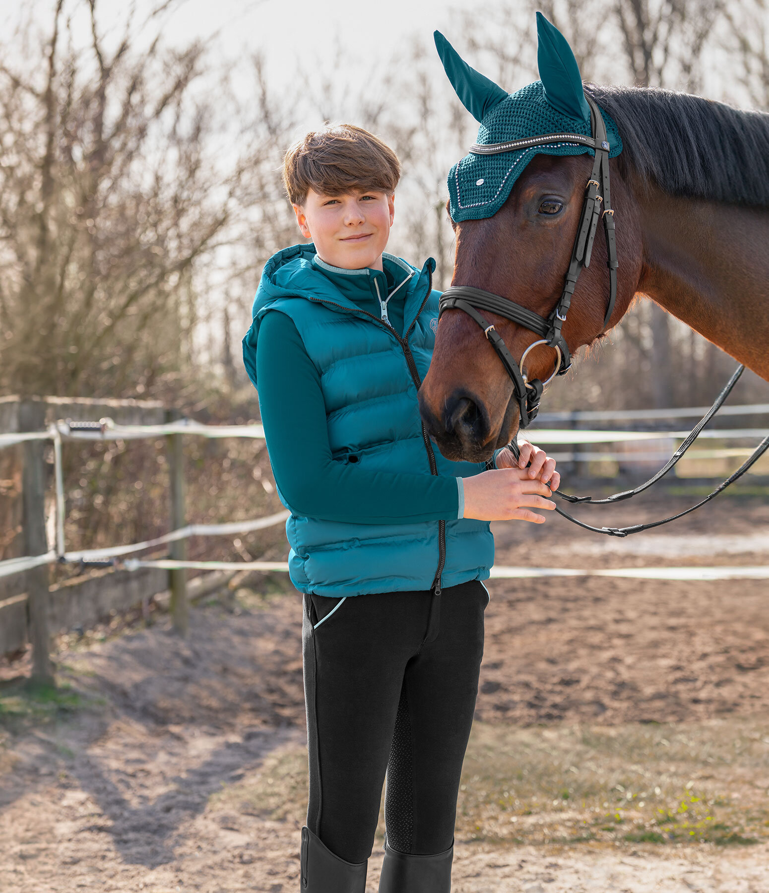 Kids-Outfit Seiko in dark-turquoise