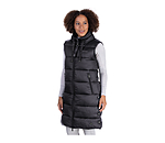 gewatteerde lange bodywarmer Amber