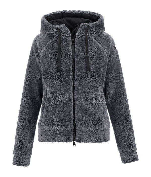 teddyfleece jas Lucie met capuchon