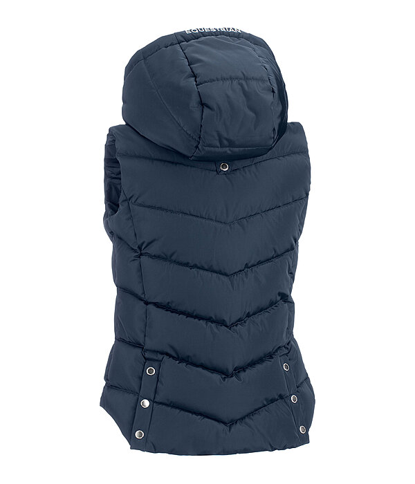 Lena bodywarmer met capuchon