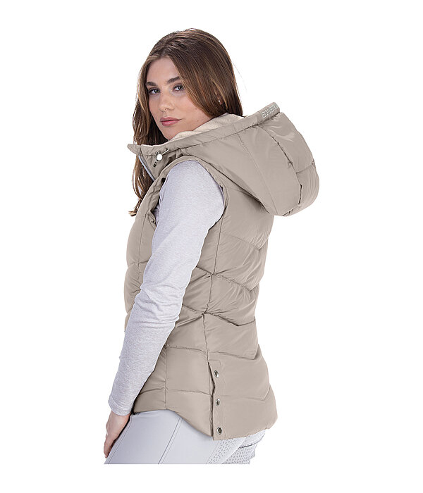 Lena bodywarmer met capuchon